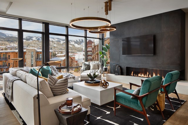 Living room design trends 2019.